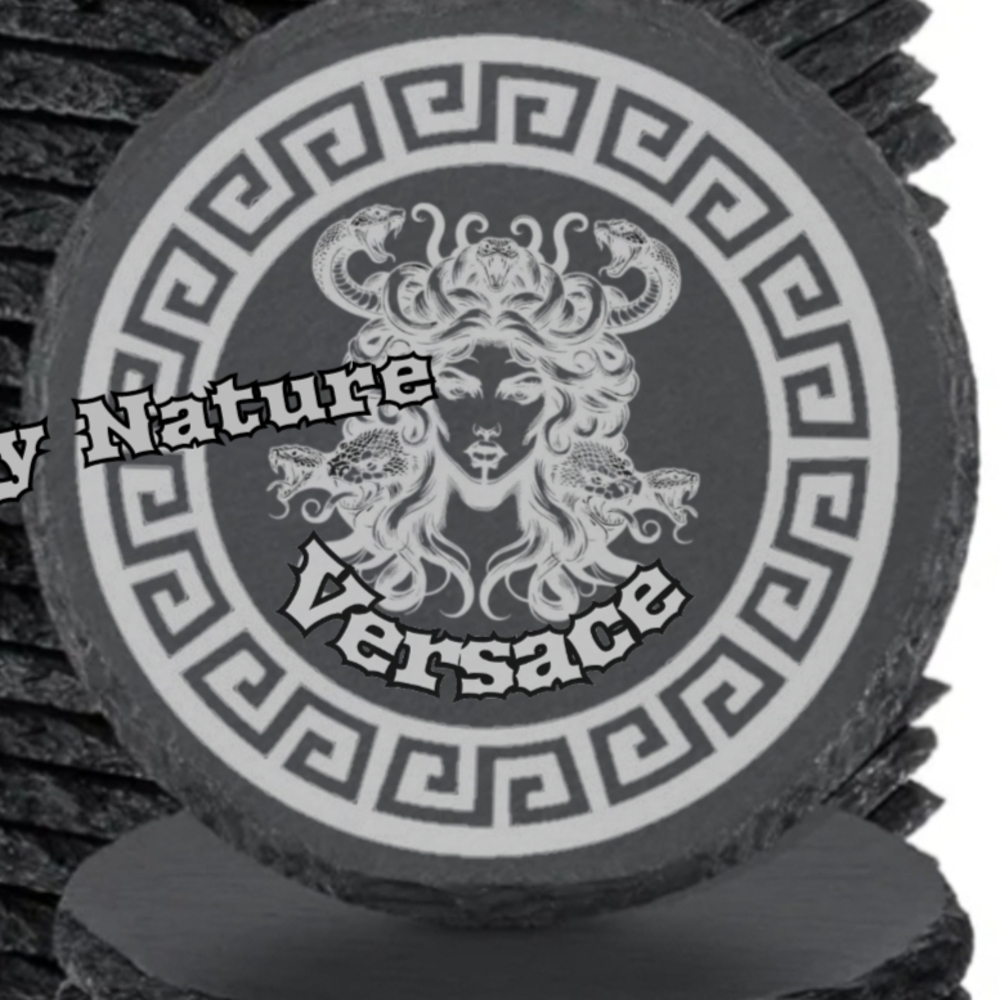Versace Medusa Slate Coasters